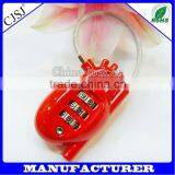 New Design Heart Shape Lock,Resettable Luggage Lock, Combination Lock CH-015 thumbnail-1