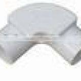 Low Price White Color PVC-U Electrical Elbow/cap Elbow