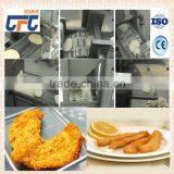 Whirlston Hot Sell Complete Small Capacity Chicken Nuggets Making Machine