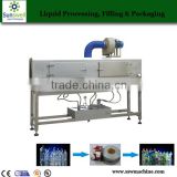 Industrial labeling machine for round bottle