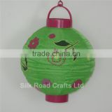 Different color paper lantern with LED light for festival decoration