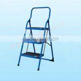 Steel Handrail Folding Ladder Wide Pedal