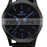 Skone Brand 7345 Black Face Chinese Wholesale Watches ip Black Woven thumbnail-4