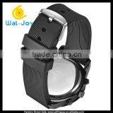 WJ-5425 Best Selling Black and White Face Trendy V6 Silicone Strap Men Sport Watch thumbnail-5