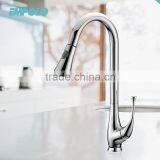 Deck Mounted Pull Out Kitchen Faucet KM4002 thumbnail-1