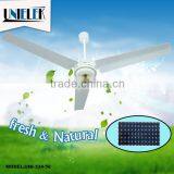 2015 Summer DC 12V Solar Energy Ceiling Fan With Metal Blade Cheap Ceiling Fan thumbnail-6