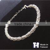 Customized 925 Byzantium Sterling Silver Bracelet For Women's thumbnail-4