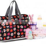 2016 Hot Sale Fashion Mummy Changing Pad Canvas Bags Canvas Lining Baby Bag Wholsale thumbnail-1
