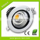 Led Ceiling Light Hong Kong Weixingtech 20w COB Downlight AC100-240V