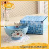 New design lovely cartoon ceramic japanese noodle bowl