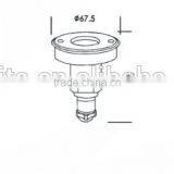 2016 Rond Balck 24v 3w IP68 Stainless Steel Underwater Light for Swimming Pool thumbnail-4