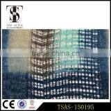 Half Cotton Half Viscose Print Stripe Lady Scarf Halloween Costume Accessories thumbnail-3