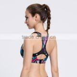 Wholesale Young Ladies Sexy Sportswear Sublimation Printed Gym Trainning Custom Wear Women's Sport Bra Quality Choice thumbnail-4