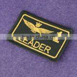 2016 Hot Sales Laser Cutting Woven Clothing Patches thumbnail-3