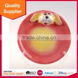 Hot-selling high quality low price aniaml cermaic fruit plate