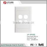 LY-FP165 Australia Network Faceplate RJ45 Faceplate