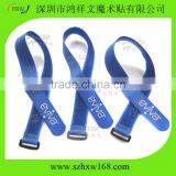 Hook and Loop Brand Blue Logo Color QuickCinch Soft Straps