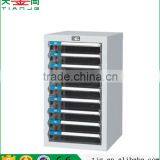 Taiwan Efficiency Plastic PS Transparent Drawer Steel Filing Cabinet Magazine Newspaper Document Cabinet TJG A4H-104 thumbnail-4