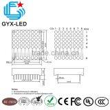 Amber Emitting Color Black Face Diffused White Dot 4.0 mm Pitch 32mm Size 8*8 Dot Matrix Display thumbnail-2