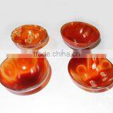 Wholesale Gemstone Bowls 3INCH | Red Onyx thumbnail-1