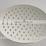 square 8" chrome round Ultra Thin Slimtainless steel shower head