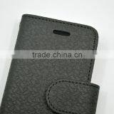 Mat Grain PU Leather Phone Case for Iphone 6 With Card Slots , Strap Holder and the Magnet Cover thumbnail-5