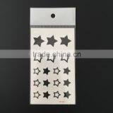 WM090--Small Tribal Stars Tattoo Sticker