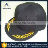 Over 13 Years Experience Exquisite Hip Hop Flat Brim Embroidery Caps With Red Stars thumbnail-6