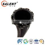AN4 Black Nylon And Stainless Steel Braided diesel Fuel Oil Gas Line Hose