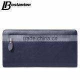 Dark Blue Men Leather Wallet With Coin Pocket Wholesale Men Purse thumbnail-4