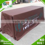 Guangzhou full color printing table cloth waterproof fabric table cover