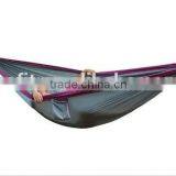 High Quality Factory Customize 2 Person Outdoor Camping 210T Ripstop Nylon Parachute Portable Hammock thumbnail-6