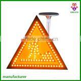 Customizable Aluminium Solar Power LED Traffic Signal Sign