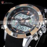 Mens LCD Day Date Quatrz Digital Military Outdoors Shark Sport Watch thumbnail-3