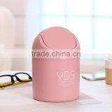 Japan and South Korea Desktop Storage Barrel Creative Fashion Mini Cap Shake Cover Garbage Can thumbnail-2