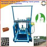 Neweek Hollow Brick Making Hand Press Cement Brick Machine