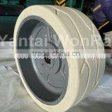 12-4 High Quality Non Marking Wheel With Brake for Lifting Platform thumbnail-4
