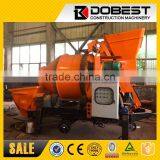 Electric Concrete Pump With Drum Mixer thumbnail-1