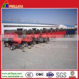 China Most Popular Drawbar Dolly Towing Flatbed Mini Box Full Trailer for Transport thumbnail-4
