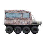 XBH 8X8-2 Standard Vehicle With Folding Shelter 800cc 8 Wheel 4 Stroke Rain Proof go Any Where ATV thumbnail-2