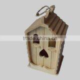 Garden Wooden Cottage Bird House thumbnail-2