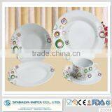Elegance Fine Porcelain Dinner Set With Sgs Certification thumbnail-1