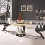 TH704-1 Xinqing Modern Furniture Round Dining Table for Sale thumbnail-2