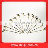 Wholesale Bamboo Pick Skewer Stick Bamboo Ring Skewers thumbnail-1