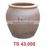 Vietnam outdoor ceramic rustic garden pottery pots