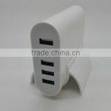 EU Plug 6 Port Wall Home Travel Charger USB Power Adapter Dual Usb Car Charger thumbnail-1