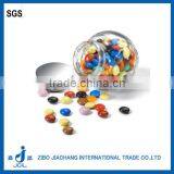 2016 Wholesale Clear Round Can Stand Sideways Glass Jar With Lid thumbnail-1