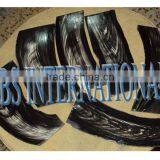 Natural Horn Black & White Streak Plates thumbnail-1