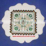 Efficent Marble Inlay Plate Whole Seller thumbnail-1