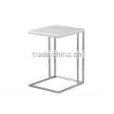 China Supplier Square Polished Metal Stainless Steel Computer End Table Frame thumbnail-2